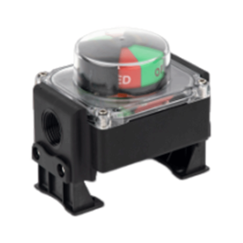 Plastic angular travel limit switch