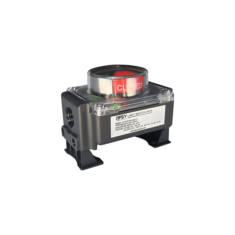 Plastic angular travel limit switch